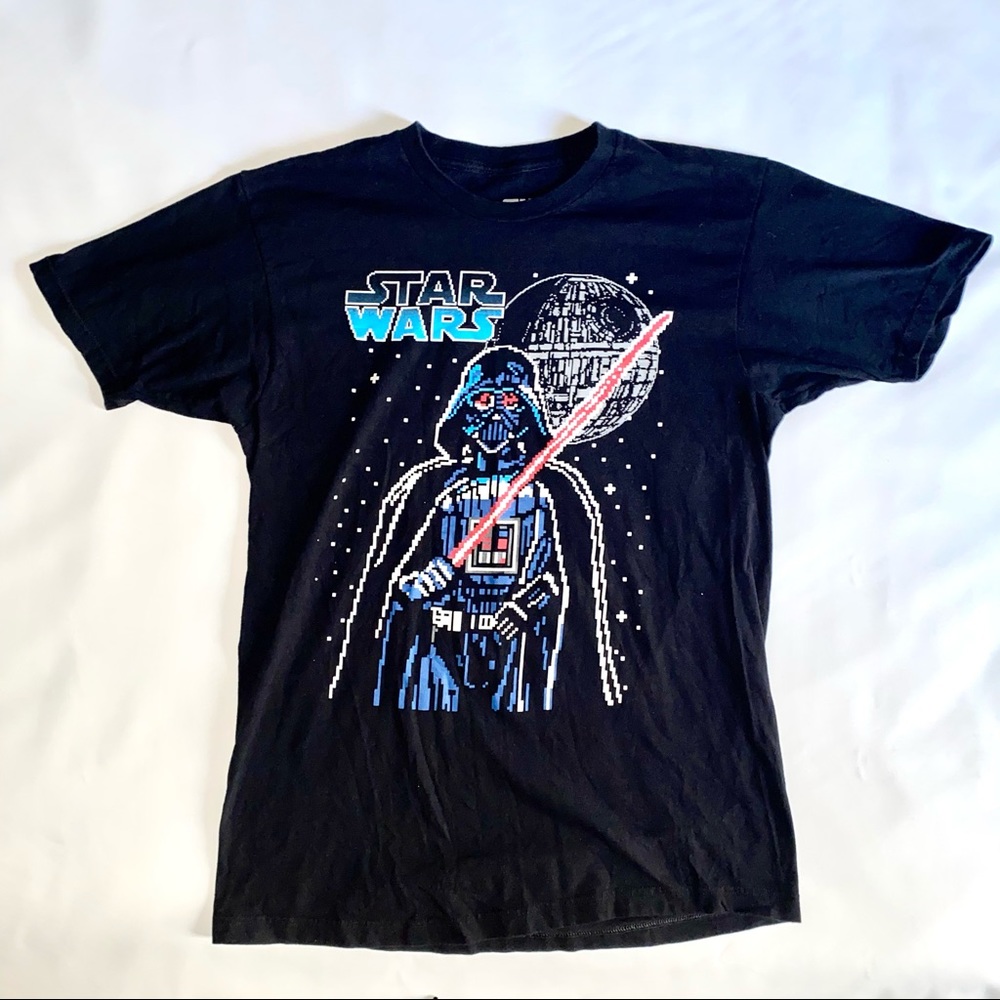 Star Wars Darth Vader Pixel Tee
